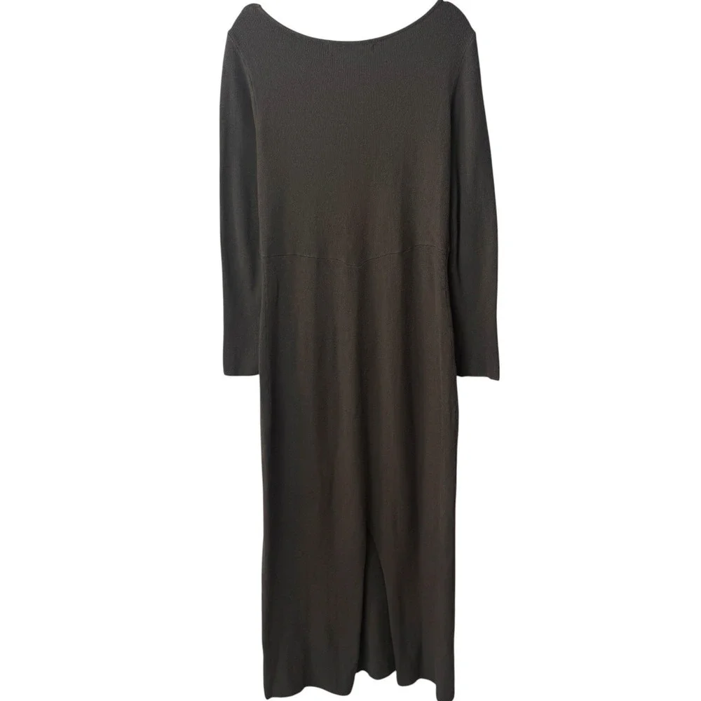 Free People Beach‎ Trixie Sweater Maxi Dress Ribbed Coastal Minimalist Chic M